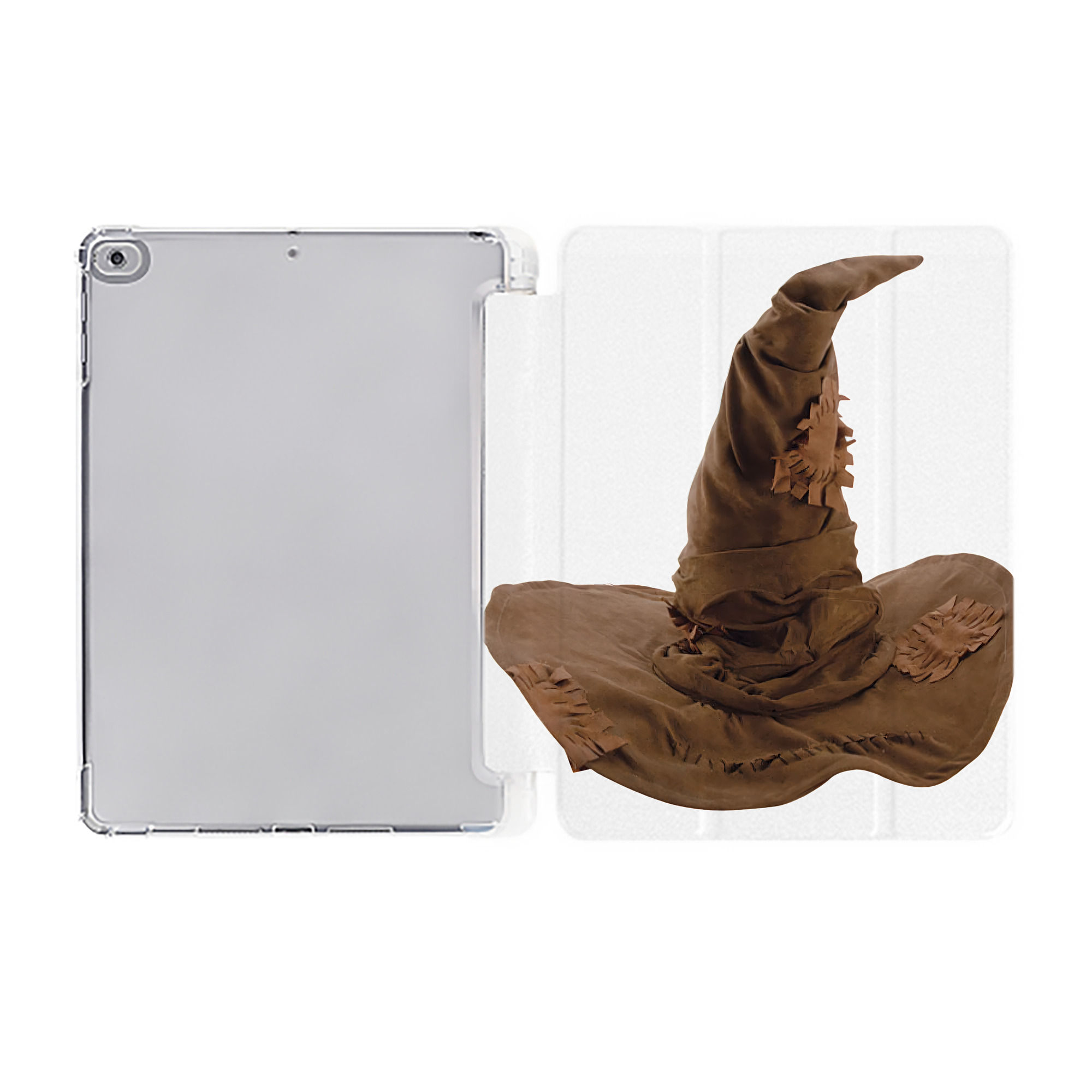 （画像用） Harry Potter ハリー・ポッターシリーズ IPad ケース ペン収納付き 三つ折りスタンド PUレザー×シリコン 対応機種9.5/10.5/10.9インチ